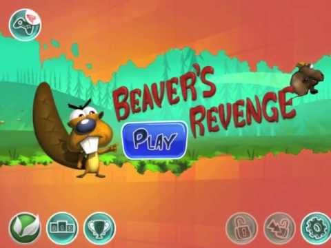 Video guide by FunGamesIphone: Beaver's Revenge 3 stars level 1-1 #beaversrevenge