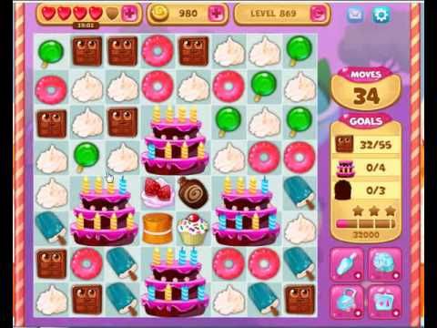 Video guide by Gamopolis: Candy Valley Level 869 #candyvalley