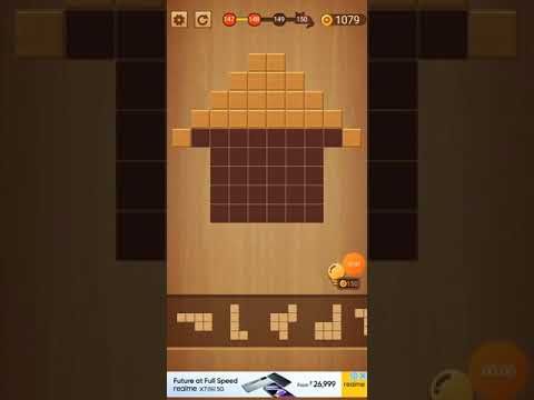 Video guide by Usha Memoriya: Wood Block Puzzle Level 148 #woodblockpuzzle