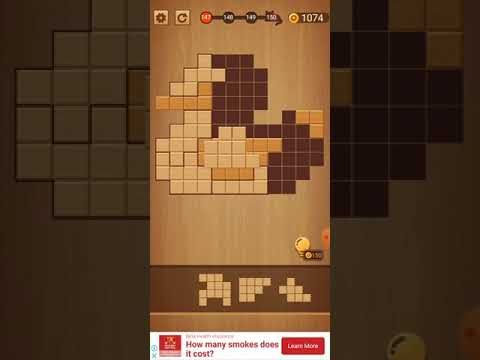 Video guide by Usha Memoriya: Wood Block Puzzle Level 147 #woodblockpuzzle