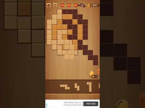 Video guide by Usha Memoriya: Wood Block Puzzle Level 221 #woodblockpuzzle