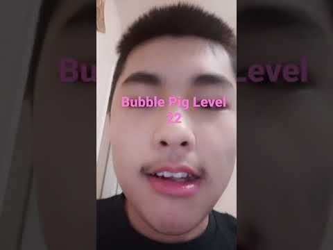 Video guide by The Worst Game Ever: Bubble Pig Level 22 #bubblepig