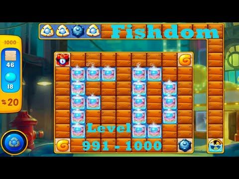 Video guide by GameGo Game: Fishdom Level 991 #fishdom