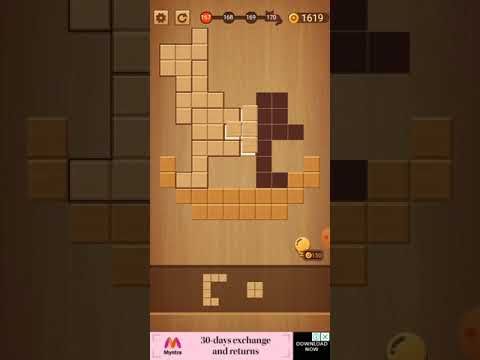 Video guide by Usha Memoriya: Wood Block Puzzle Level 167 #woodblockpuzzle