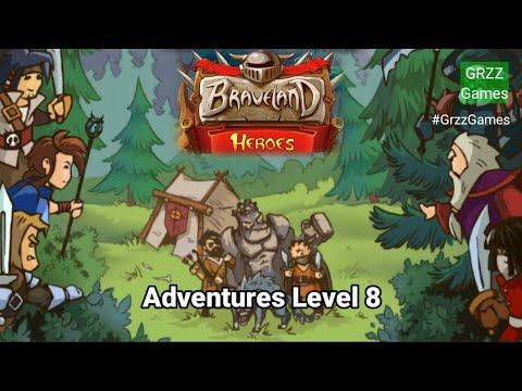 Video guide by GRZZ GAMES: Braveland Heroes Level 8 #bravelandheroes