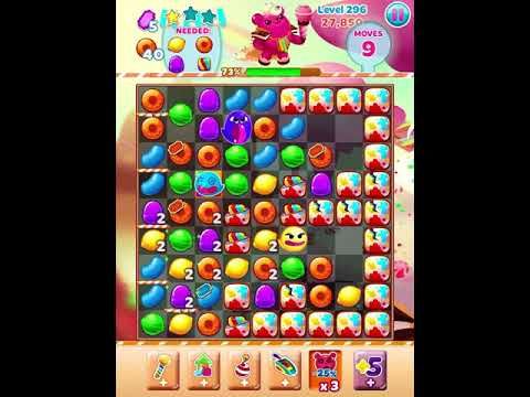 Video guide by Howler The wolf: Candy Blast Mania Level 296 #candyblastmania