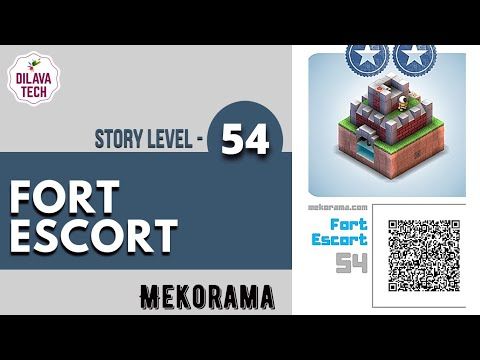 Video guide by Dilava Tech: Mekorama Level 54 #mekorama