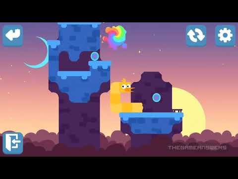 Video guide by TheGameAnswers: Snakebird Level 62 #snakebird