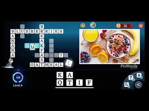 Video guide by RebelYelliex: PixWords Level 9 #pixwords