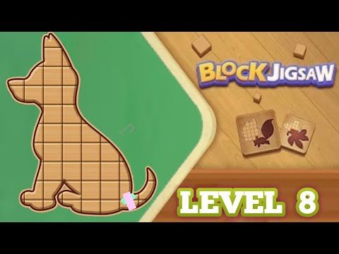 Video guide by TRYDRA GAMING: Wood Block Puzzle Level 8 #woodblockpuzzle