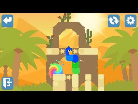 Video guide by TheGameAnswers: Snakebird Level 68 #snakebird
