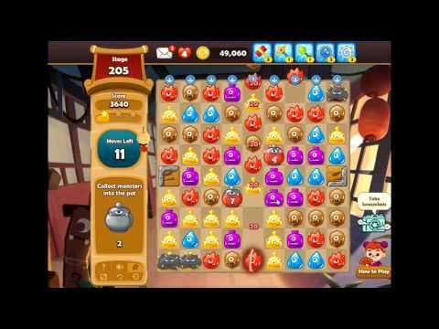 Video guide by fbgamevideos: Monster Busters: Link Flash Level 205 #monsterbusterslink