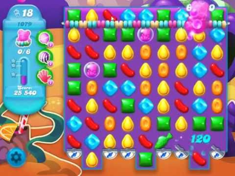 Video guide by skillgaming: Candy Crush Soda Saga Level 1079 #candycrushsoda