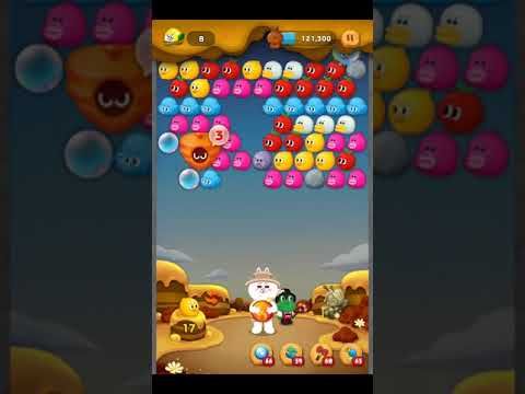 Video guide by 陳聖麟: LINE Bubble Level 1058 #linebubble