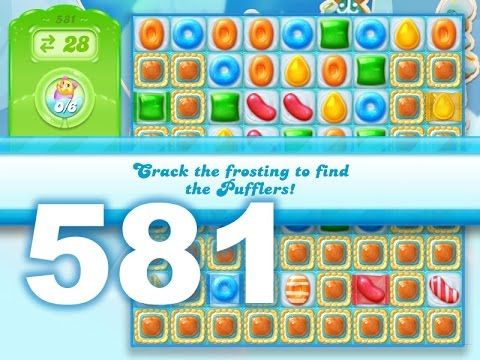 Video guide by Kazuo: Candy Crush Jelly Saga Level 581 #candycrushjelly