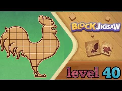Video guide by TRYDRA GAMING: Wood Block Puzzle Level 40 #woodblockpuzzle