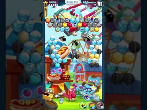 Video guide by IOS Fun Games: Bubble Mania Level 743 #bubblemania