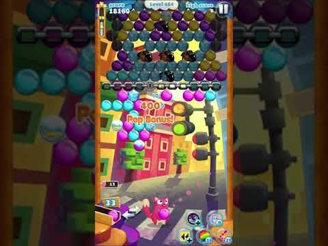 Video guide by IOS Fun Games: Bubble Mania Level 684 #bubblemania