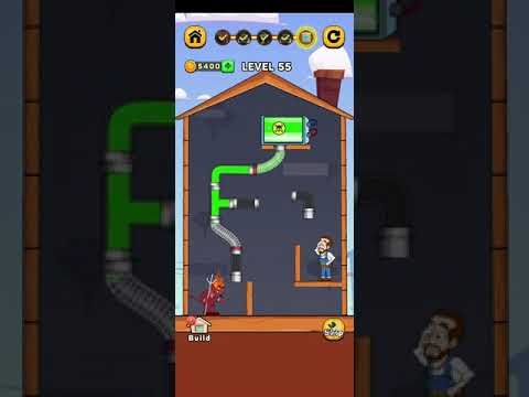 Video guide by Funkidz Gaming: Pipe Puzzle Level 55 #pipepuzzle
