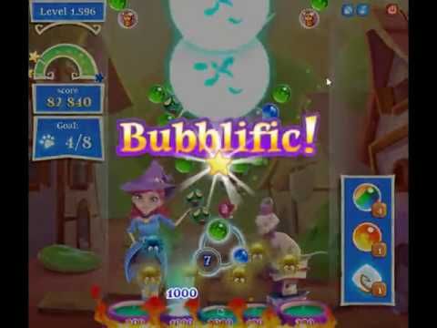 Video guide by skillgaming: Bubble Witch Saga 2 Level 1596 #bubblewitchsaga