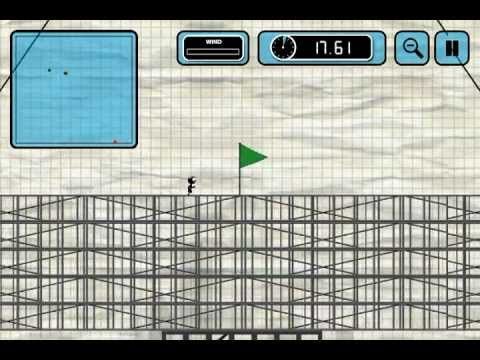 Video guide by arathnam: Stickman Base Jumper 3 stars level 4 - 3 #stickmanbasejumper