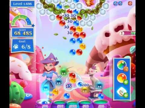 Video guide by skillgaming: Bubble Witch Saga 2 Level 1696 #bubblewitchsaga