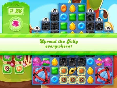 Video guide by Kazuo: Candy Crush Jelly Saga Level 1017 #candycrushjelly