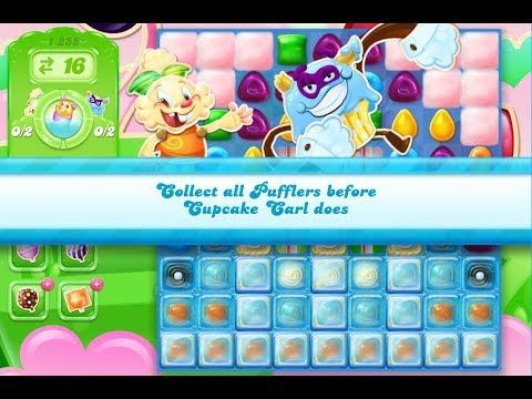 Video guide by Kazuo: Candy Crush Jelly Saga Level 1255 #candycrushjelly