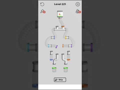 Video guide by Mobile games: Pipes Level 221 #pipes