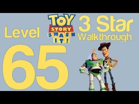 Video guide by NextGenWalkthroughs: Toy Story: Smash It 3 stars level 65 #toystorysmash