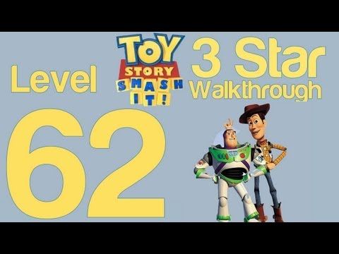 Video guide by NextGenWalkthroughs: Toy Story: Smash It 3 stars level 62 #toystorysmash