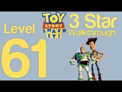 Video guide by NextGenWalkthroughs: Toy Story: Smash It 3 stars level 61 #toystorysmash