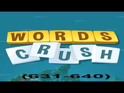 Video guide by games: Words Crush! Level 631 #wordscrush