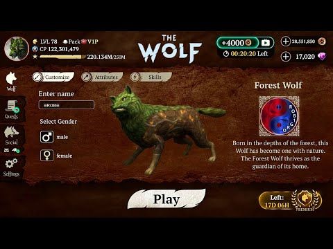 Video guide by ROB1GRO: The Wolf: Online RPG Simulator Level 78 #thewolfonline