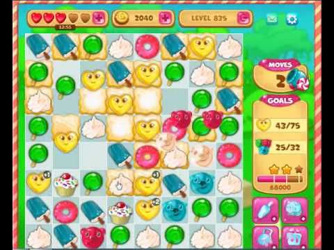 Video guide by Gamopolis: Candy Valley Level 835 #candyvalley