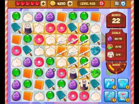 Video guide by Gamopolis: Candy Valley Level 418 #candyvalley