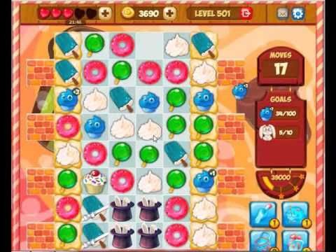 Video guide by Gamopolis: Candy Valley Level 501 #candyvalley