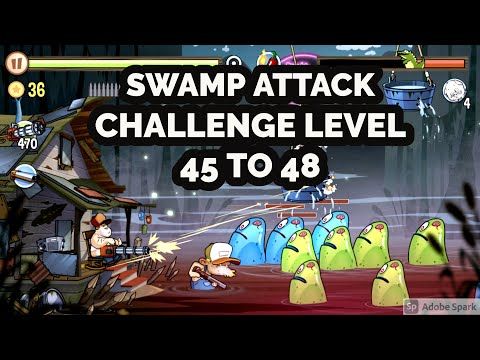 Video guide by Cool Gamer: Swamp Attack Level 45 #swampattack