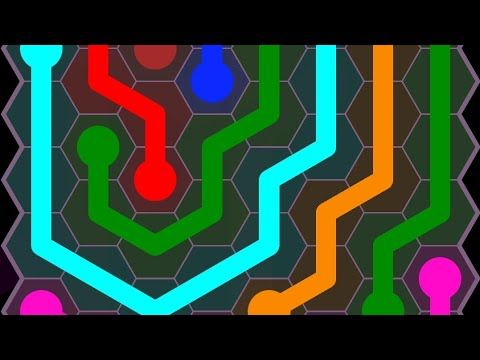 Video guide by My Gaming Town: Flow Free: Hexes Pack 8109 - Level 91 #flowfreehexes