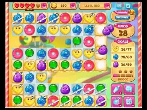 Video guide by Gamopolis: Candy Valley Level 853 #candyvalley