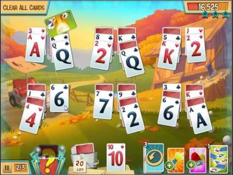 Video guide by Game House: Fairway Solitaire Level 203 #fairwaysolitaire