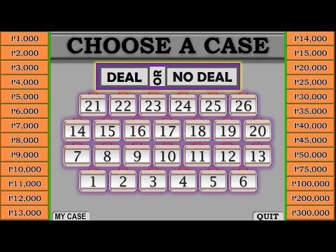 Video guide by Ian Salamanca: Deal or No Deal Level 10 #dealorno