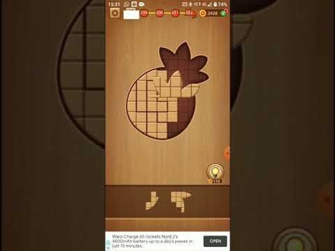 Video guide by Usha Memoriya: Wood Block Puzzle Level 302 #woodblockpuzzle