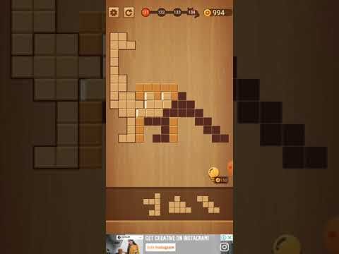 Video guide by Usha Memoriya: Wood Block Puzzle Level 131 #woodblockpuzzle