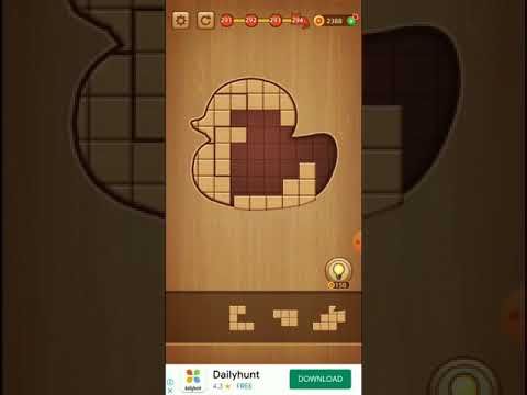 Video guide by Usha Memoriya: Wood Block Puzzle Level 294 #woodblockpuzzle