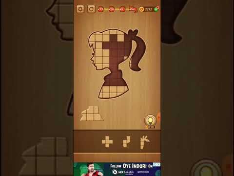 Video guide by Usha Memoriya: Wood Block Puzzle Level 262 #woodblockpuzzle