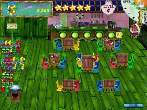 Video guide by sipasonic playthroughs: SpongeBob Diner Dash levels 3-4 #spongebobdinerdash