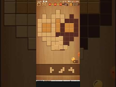 Video guide by Usha Memoriya: Wood Block Puzzle Level 245 #woodblockpuzzle
