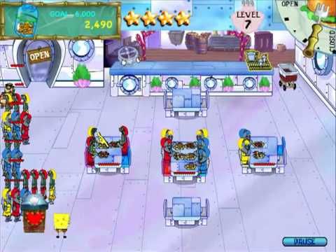 Video guide by sipasonic playthroughs: SpongeBob Diner Dash levels 2-7 #spongebobdinerdash