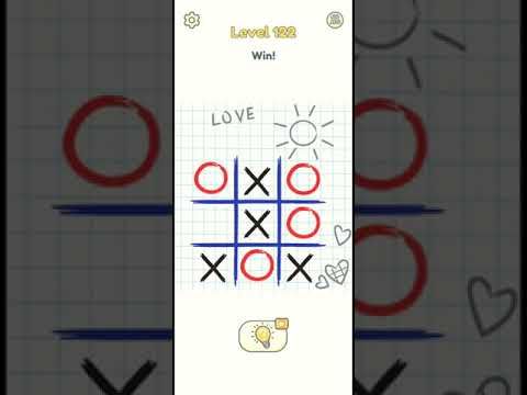 Video guide by Minky Micky: Tic Tac Toe Level 122 #tictactoe